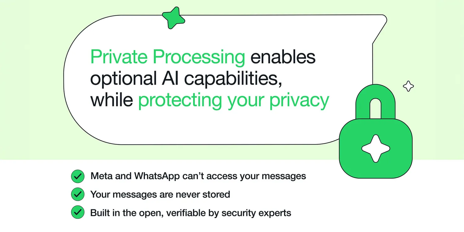 WhatsApp Private Processing